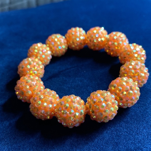 Shiny orange bracelet 🧡 S - Picture 4 of 5